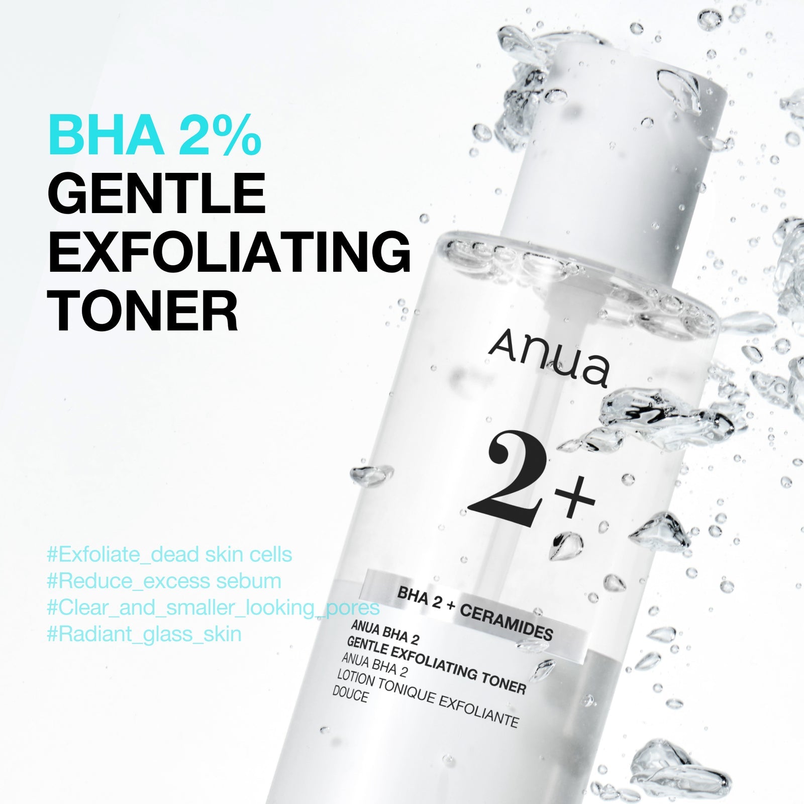 ANUA - BHA 2% Gentle Exfoliating Toner