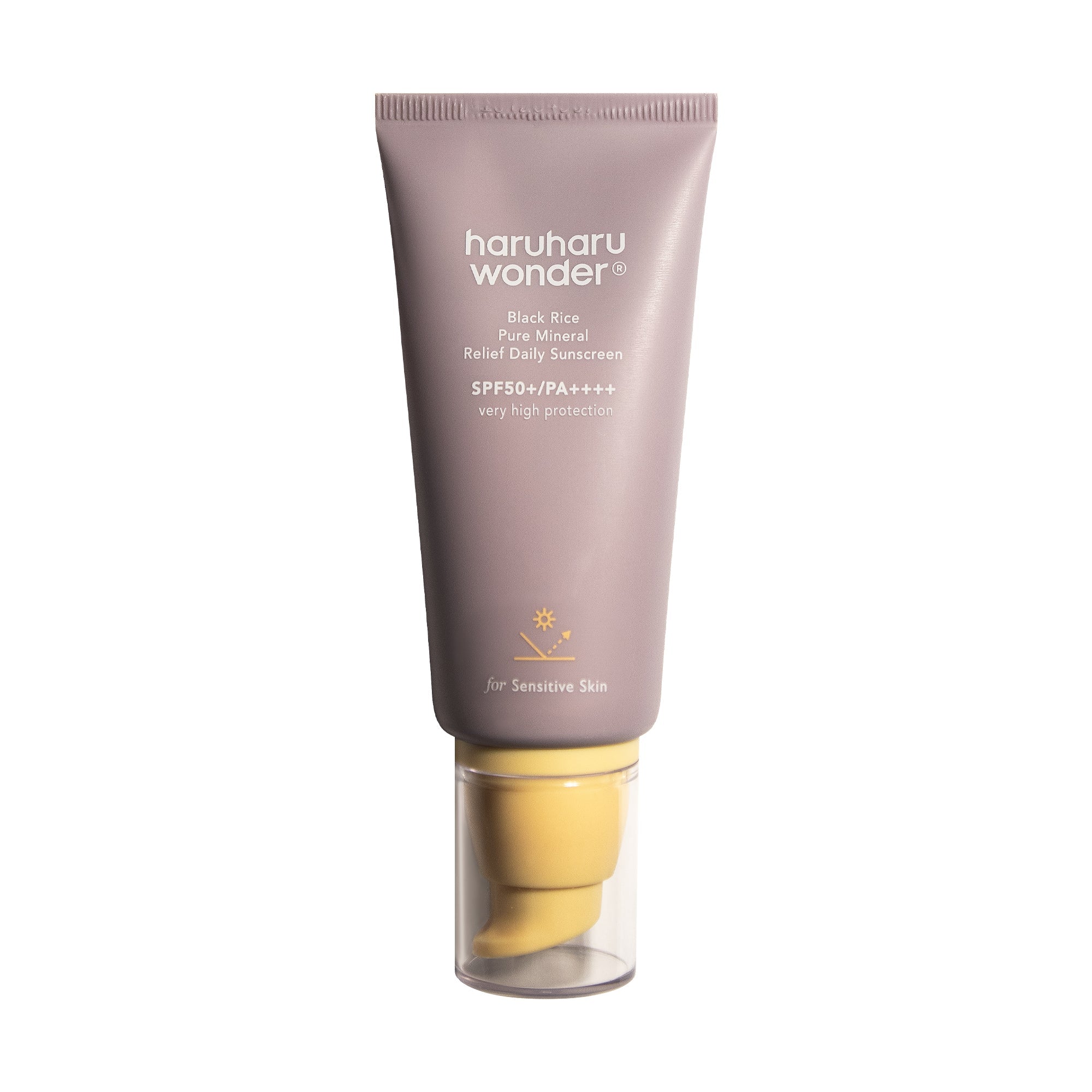 HARUHARU WONDER - BLACK RICE PURE MINERAL RELIEF DAILY SUNSCREEN SPF50+ PA++++