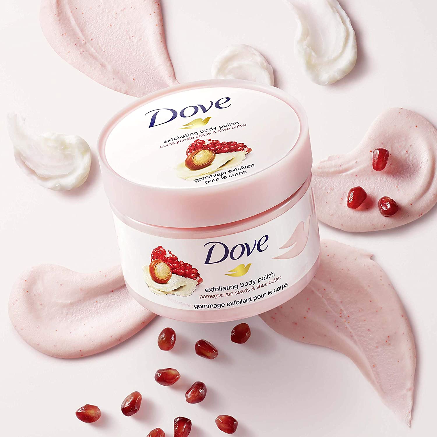 DOVE JAPAN - Exfoliating Body Polish shea butter and pomegranate seeds