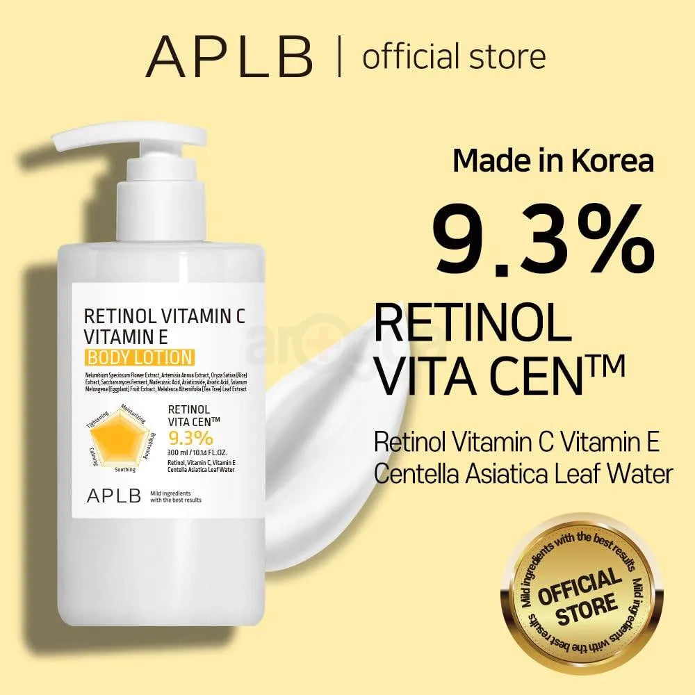 APLB - Retinol Vitamin C Vitamin E Body Lotion