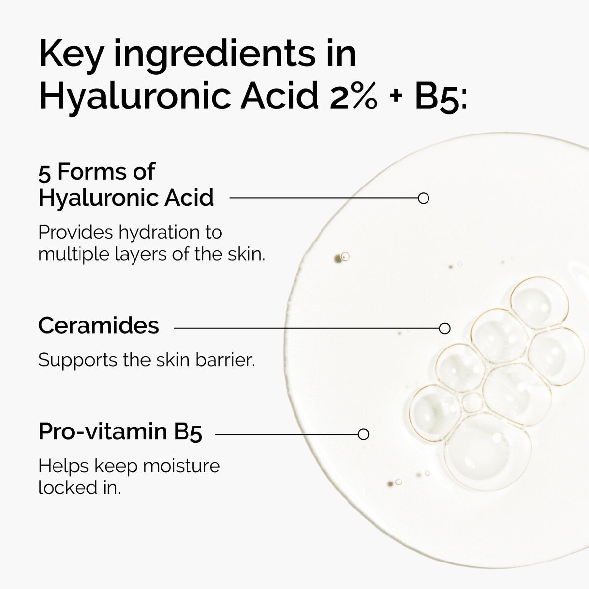 THE ORDINARY - Hyaluronic Acid 2% + B5 (with Ceramides)