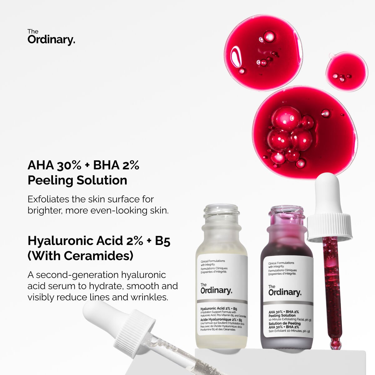 THE ORDINARY - The Resurface & Hydrate Set