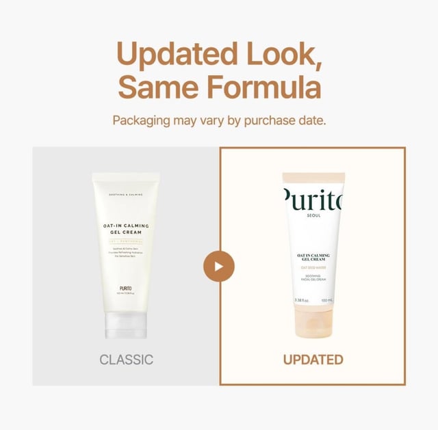 PURITO SEOUL - Oat In Calming Gel Cream