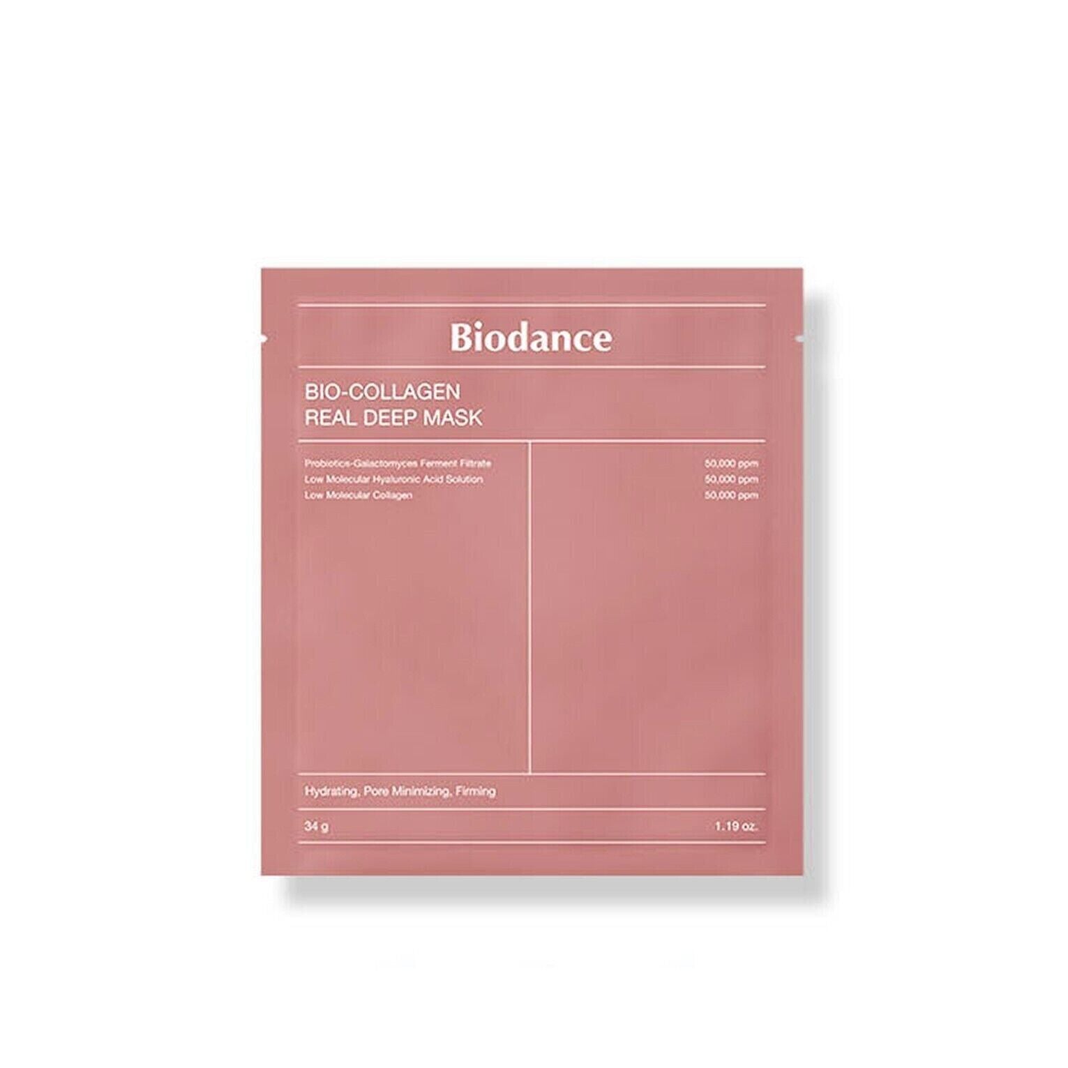 BIODANCE - Bio Collagen Real Deep Mask for Pore Minimizing & Firming Care
